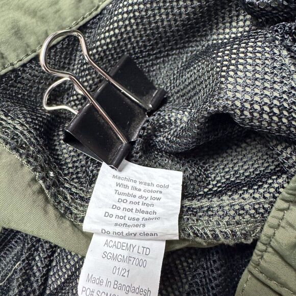 Magellan Convertible Pants Mens 2XL Green Outdoor Fishing Water Repel Hike 40x31 - Picture 12 of 15